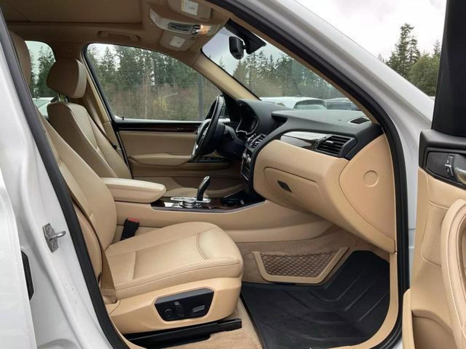 2016 White /Beige BMW X3 xDrive28i Sport Utility 4D (5UXWX9C58G0) , Auto, 8-Spd Stptrnc Spt transmission, located at 1283 SE Sedgwick Road, Port Orchard, WA, 98366, (360) 876-9300, 47.505535, -122.635643 - **Dealer Statement: The Trade Store offers the nicest previously owned inventory you'll find of cars, vans, trucks and more. We offer many banks, credit unions and special financing options to fit your needs regardless of your credit, as well as sourcing of specific vehicles for qualified custom - Photo #12