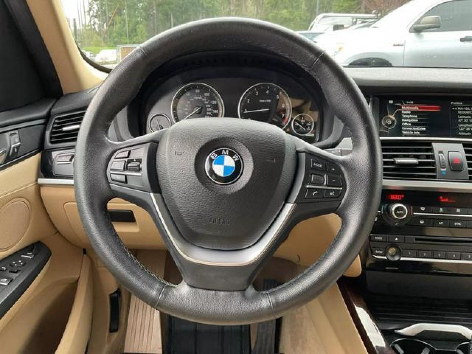 2016 White /Beige BMW X3 xDrive28i Sport Utility 4D (5UXWX9C58G0) , Auto, 8-Spd Stptrnc Spt transmission, located at 1283 SE Sedgwick Road, Port Orchard, WA, 98366, (360) 876-9300, 47.505535, -122.635643 - **Dealer Statement: The Trade Store offers the nicest previously owned inventory you'll find of cars, vans, trucks and more. We offer many banks, credit unions and special financing options to fit your needs regardless of your credit, as well as sourcing of specific vehicles for qualified custom - Photo #13