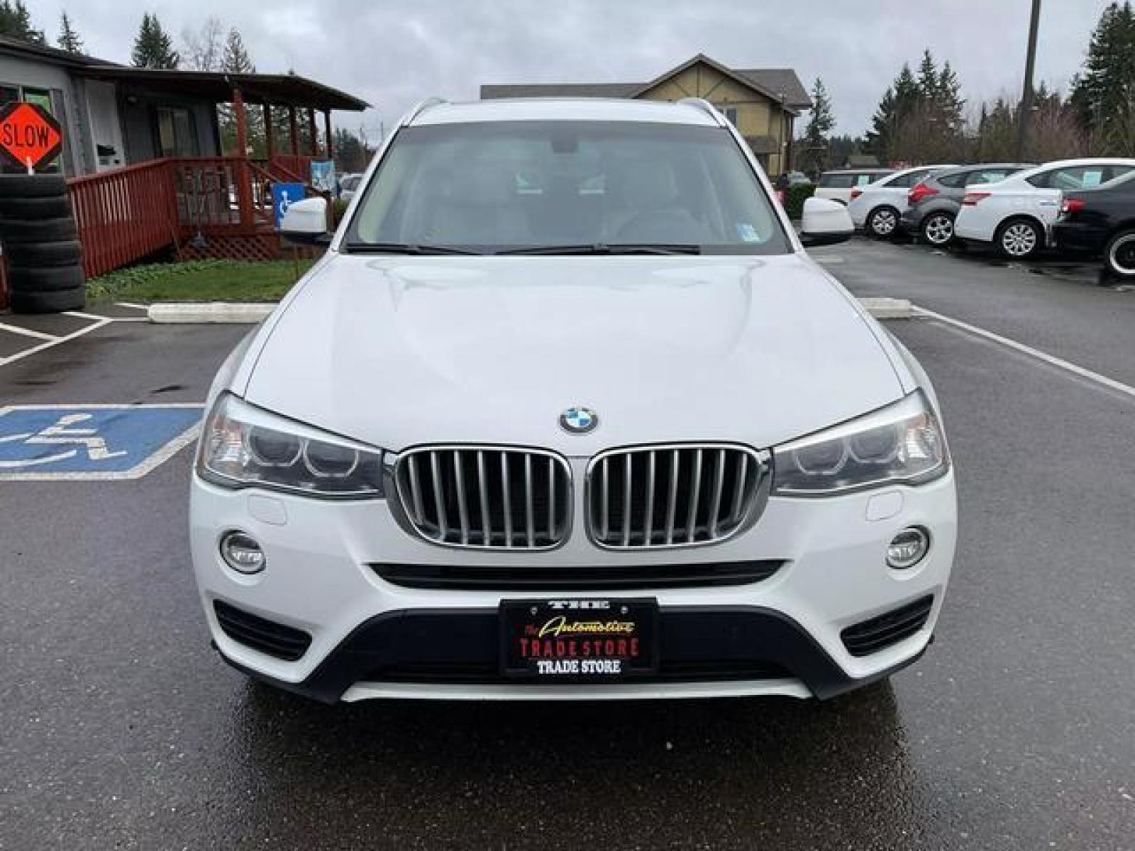 2016 White /Beige BMW X3 xDrive28i Sport Utility 4D (5UXWX9C58G0) , Auto, 8-Spd Stptrnc Spt transmission, located at 1283 SE Sedgwick Road, Port Orchard, WA, 98366, (360) 876-9300, 47.505535, -122.635643 - **Dealer Statement: The Trade Store offers the nicest previously owned inventory you'll find of cars, vans, trucks and more. We offer many banks, credit unions and special financing options to fit your needs regardless of your credit, as well as sourcing of specific vehicles for qualified custom - Photo #7