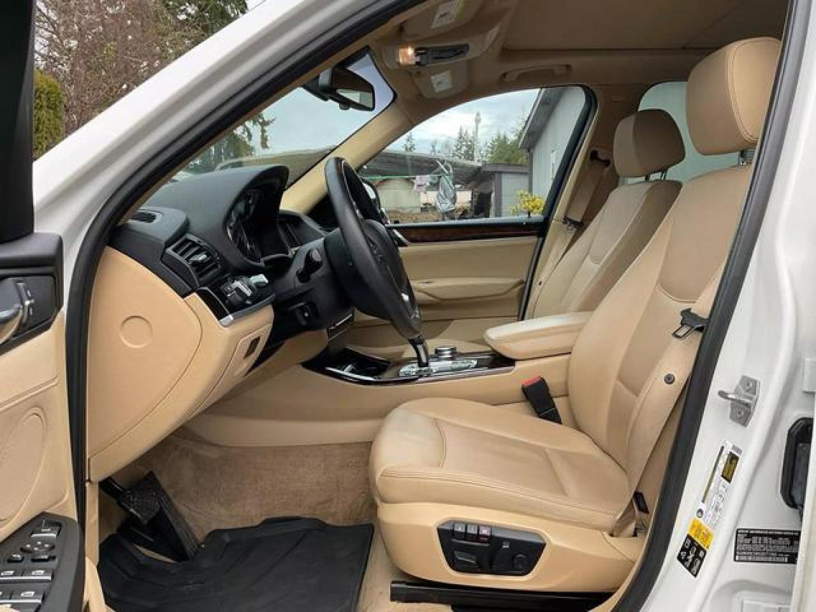 2016 White /Beige BMW X3 xDrive28i Sport Utility 4D (5UXWX9C58G0) , Auto, 8-Spd Stptrnc Spt transmission, located at 1283 SE Sedgwick Road, Port Orchard, WA, 98366, (360) 876-9300, 47.505535, -122.635643 - **Dealer Statement: The Trade Store offers the nicest previously owned inventory you'll find of cars, vans, trucks and more. We offer many banks, credit unions and special financing options to fit your needs regardless of your credit, as well as sourcing of specific vehicles for qualified custom - Photo #8