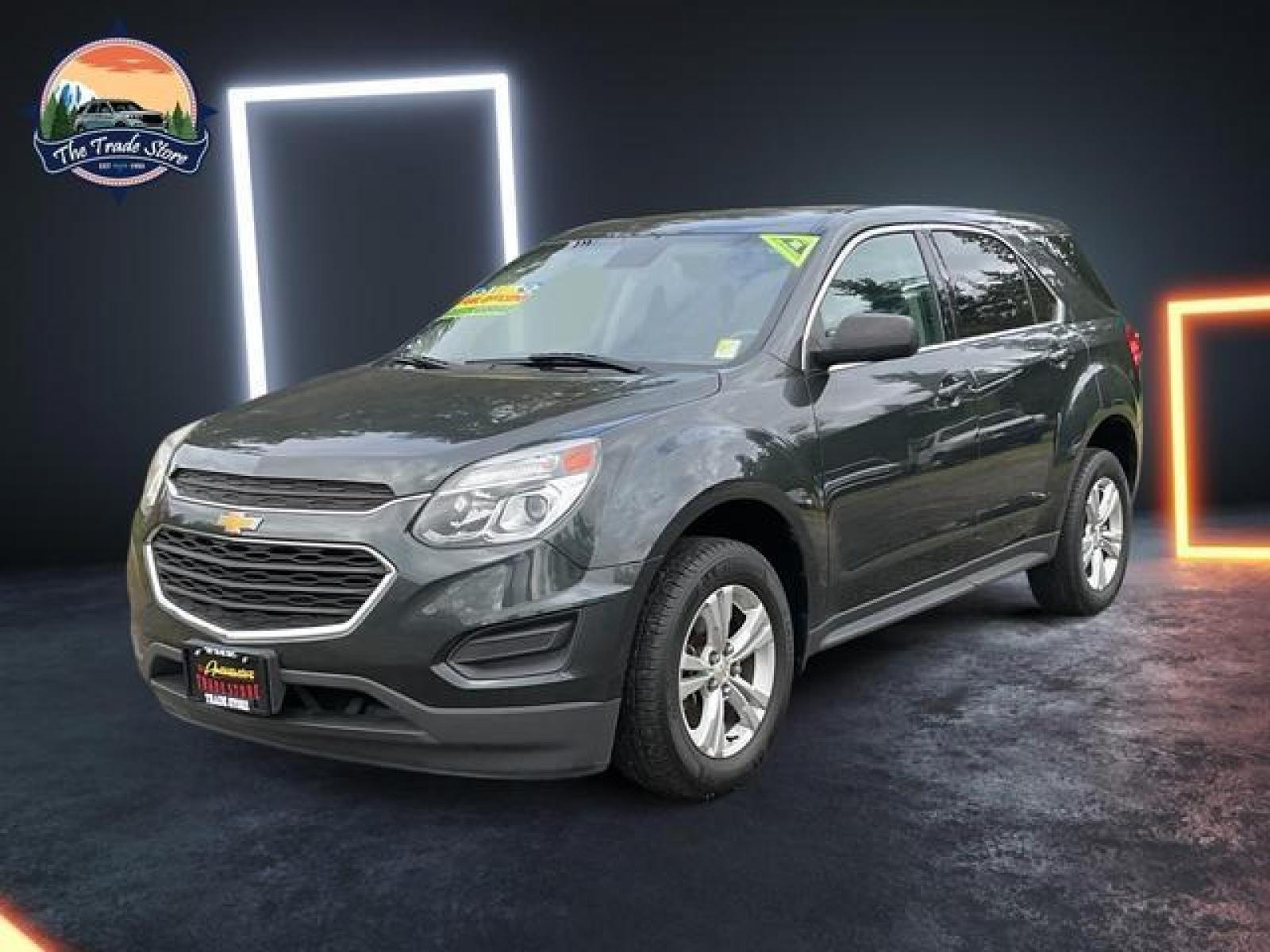 2017 Gray /Black Chevrolet Equinox LS Sport Utility 4D (2GNALBEK5H1) , Auto, 6-Spd w/OD transmission, located at 1283 SE Sedgwick Road, Port Orchard, WA, 98366, (360) 876-9300, 47.505535, -122.635643 - **Dealer Statement: The Trade Store offers the nicest previously owned inventory you'll find of cars, vans, trucks and more. We offer many banks, credit unions and special financing options to fit your needs regardless of your credit, as well as sourcing of specific vehicles for qualified custom - Photo #0