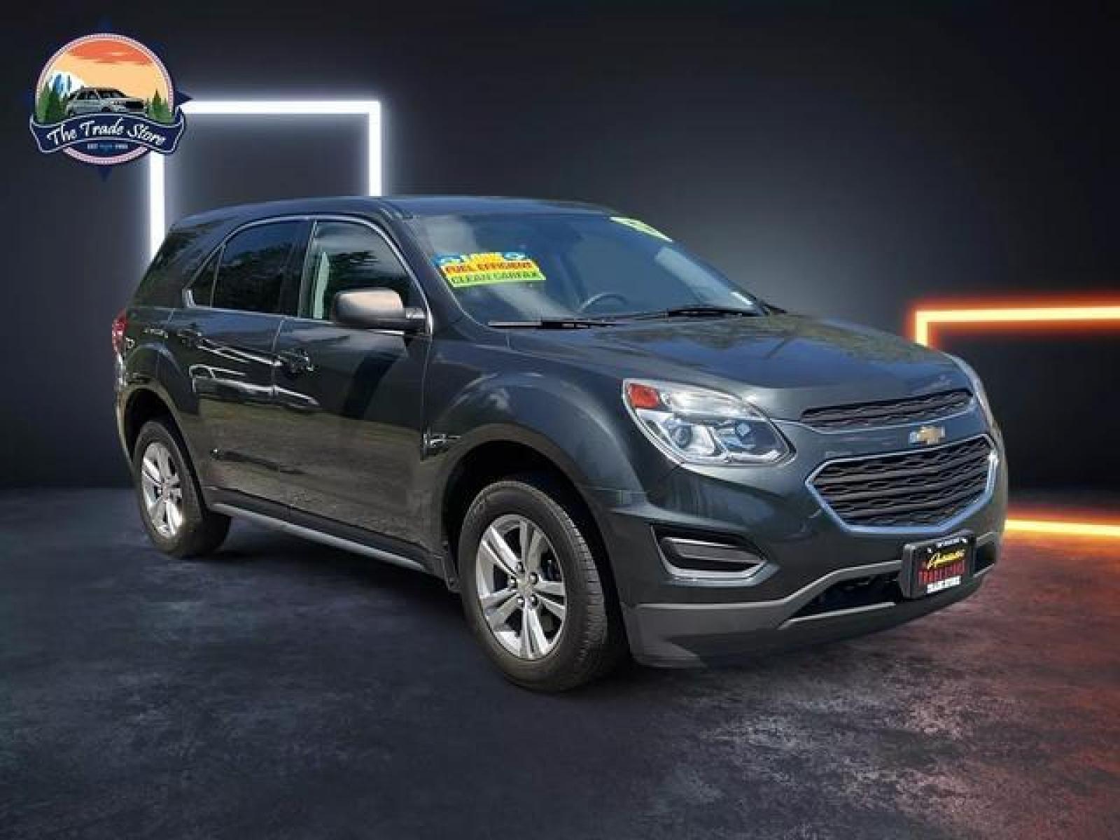 2017 Gray /Black Chevrolet Equinox LS Sport Utility 4D (2GNALBEK5H1) , Auto, 6-Spd w/OD transmission, located at 1283 SE Sedgwick Road, Port Orchard, WA, 98366, (360) 876-9300, 47.505535, -122.635643 - **Dealer Statement: The Trade Store offers the nicest previously owned inventory you'll find of cars, vans, trucks and more. We offer many banks, credit unions and special financing options to fit your needs regardless of your credit, as well as sourcing of specific vehicles for qualified custom - Photo #6