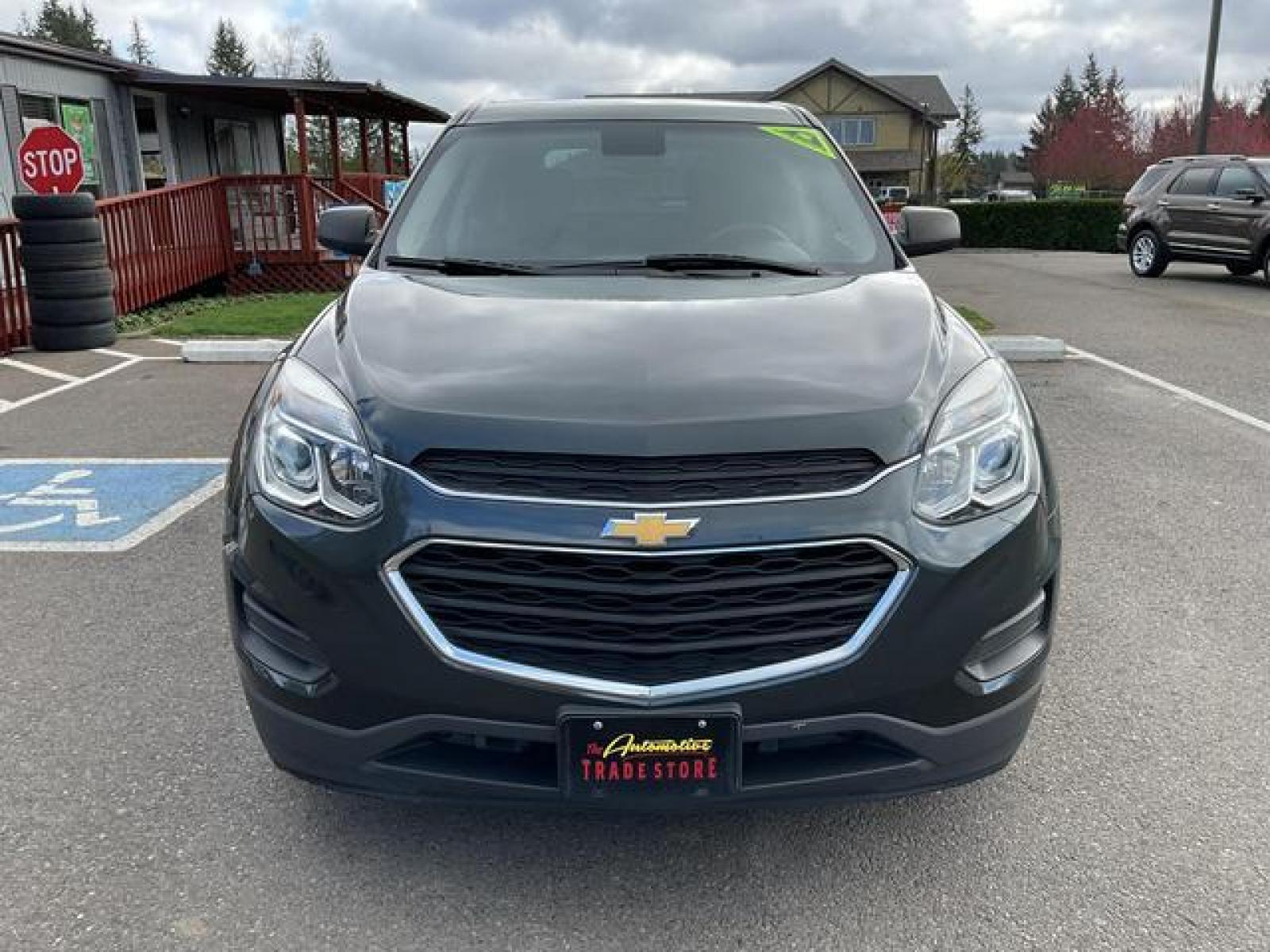 2017 Gray /Black Chevrolet Equinox LS Sport Utility 4D (2GNALBEK5H1) , Auto, 6-Spd w/OD transmission, located at 1283 SE Sedgwick Road, Port Orchard, WA, 98366, (360) 876-9300, 47.505535, -122.635643 - **Dealer Statement: The Trade Store offers the nicest previously owned inventory you'll find of cars, vans, trucks and more. We offer many banks, credit unions and special financing options to fit your needs regardless of your credit, as well as sourcing of specific vehicles for qualified custom - Photo #7